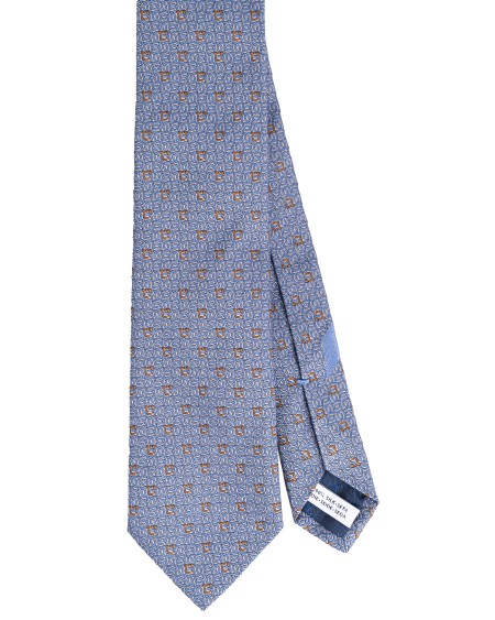 Shop SALVATORE FERRAGAMO  Cravatta: Salvatore Ferragamo cravatta in seta "Zoagli".
Larghezza al fondo: 8 CM.
Composizione: 100% seta.
Made in Italy.. ZOAGLI-0778689